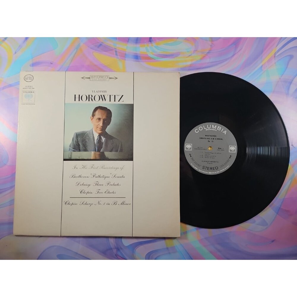 Vladimir Horowitz: In His First Recordings Of: Beethoven "Pathétique" Record VG+